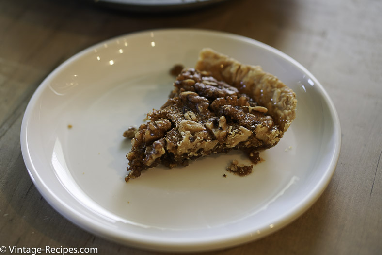 Make this old-fashioned walnut pie today. You don't need pecans to make a fabulous nut based pie.