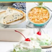 Three desserts with Cool Whip as an ingredients.