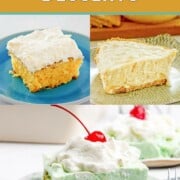 Three desserts made with Cool Whip.