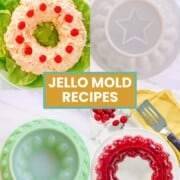 Orange jello salad, vintage Tupperware mold, classic Tupperware mold, cranberry jello salad.